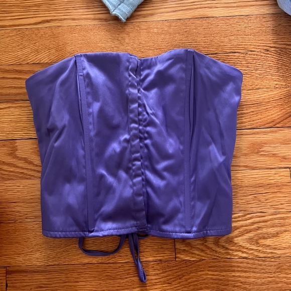 Glassons corset top purple - Picture 2 of 5